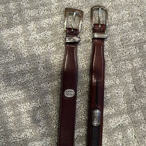 Men’s golf belts size 34 - Brighton by Onyx - 2 belts